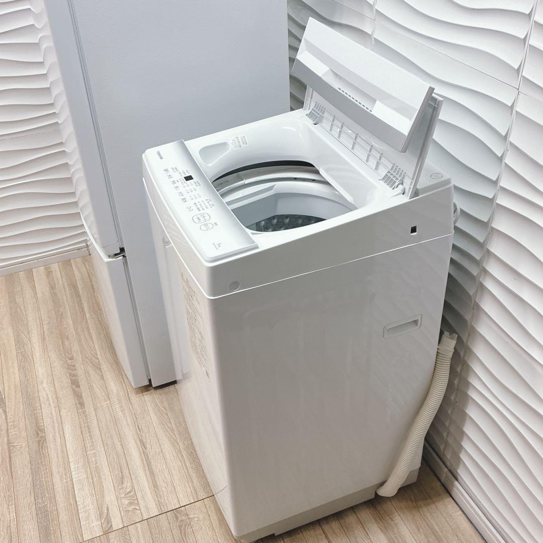 ◇大阪府神戸市配達無料！5ヶ月保証◇2023年製！◇東芝◇冷蔵庫＆洗濯機◇