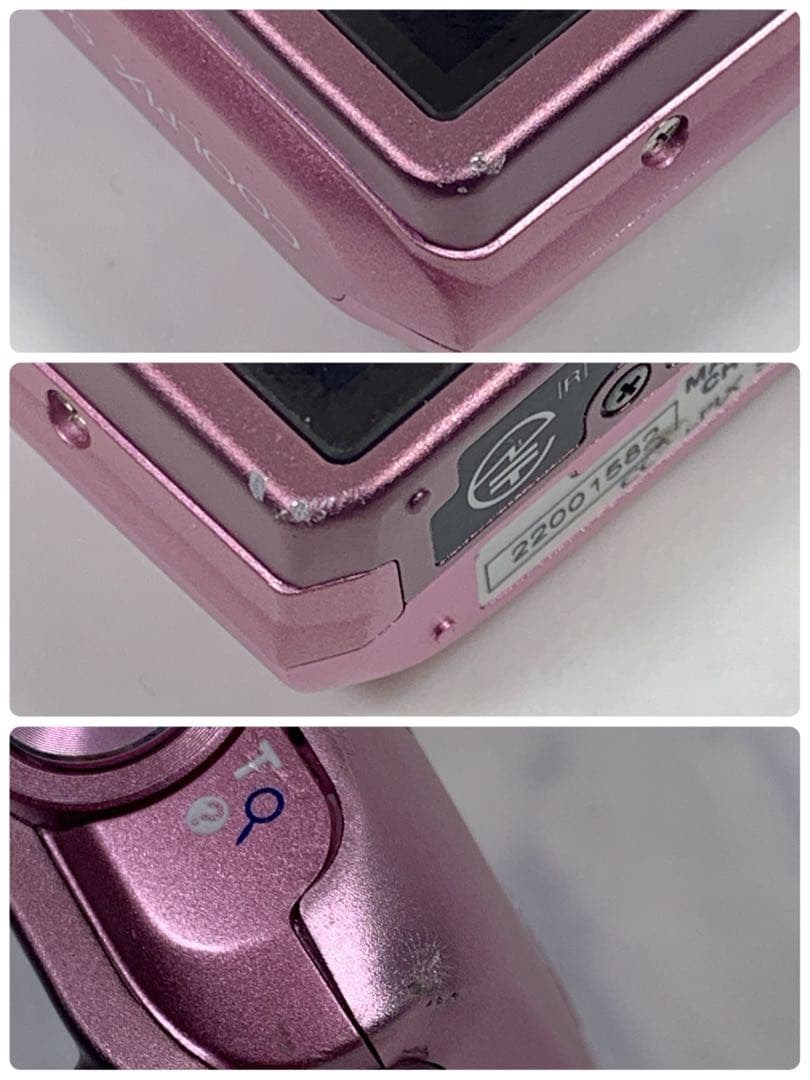Nikon COOLPIX S6800 コンパクトデジタルカメラ 可愛いピンク!