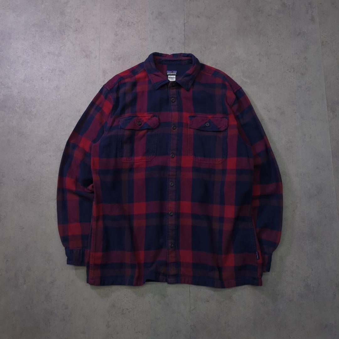 2013年モデル patagonia フィヨルド フランネルシャツ L