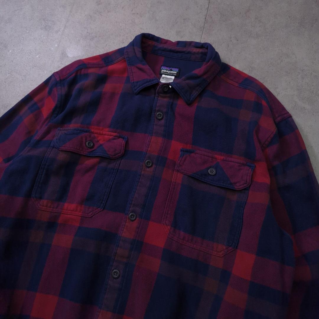 2013年モデル patagonia フィヨルド フランネルシャツ L