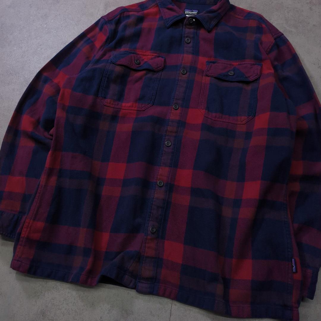 2013年モデル patagonia フィヨルド フランネルシャツ L