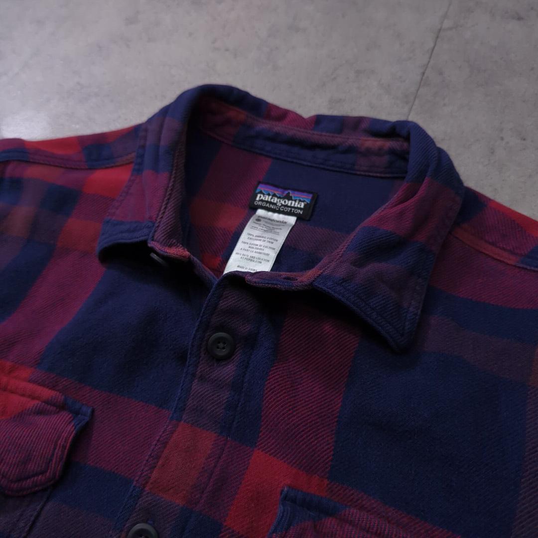 2013年モデル patagonia フィヨルド フランネルシャツ L