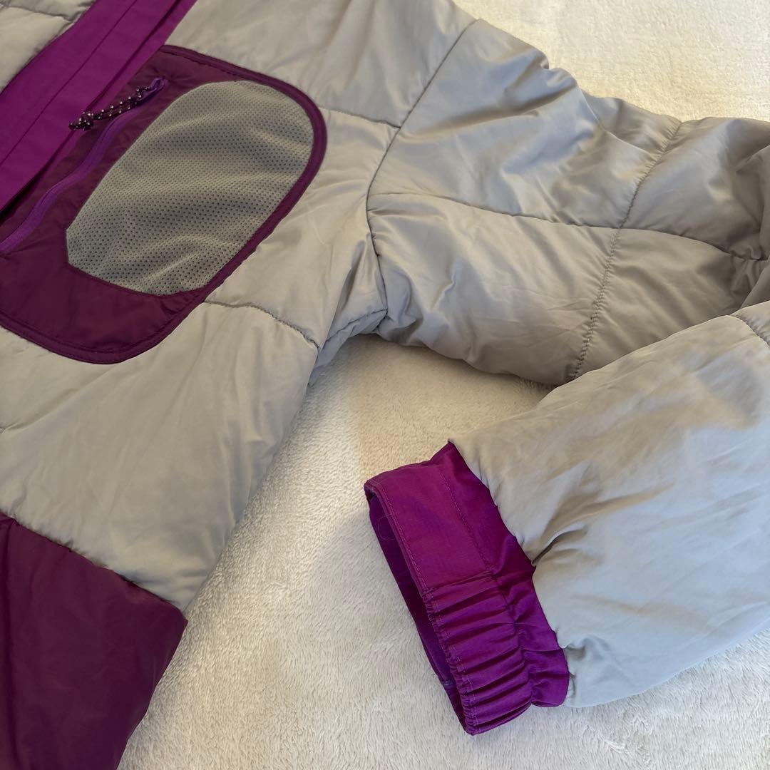 モンベル パウダーライト パーカ 中綿 フード ジャケット スキー アウトドア