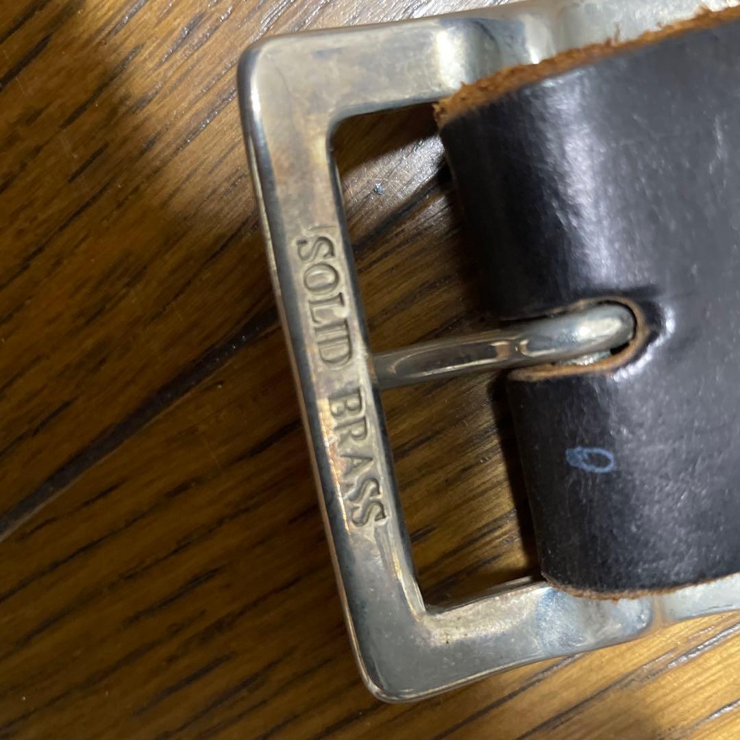 H T Cスタッズベルト　サイズ32 ブラック