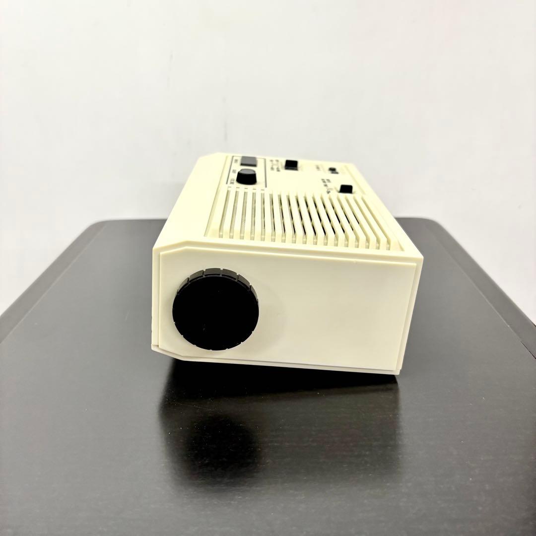 デジタル時計 ルミロック AMラジオ アラーム 目覚 レトロ スペースエイジ