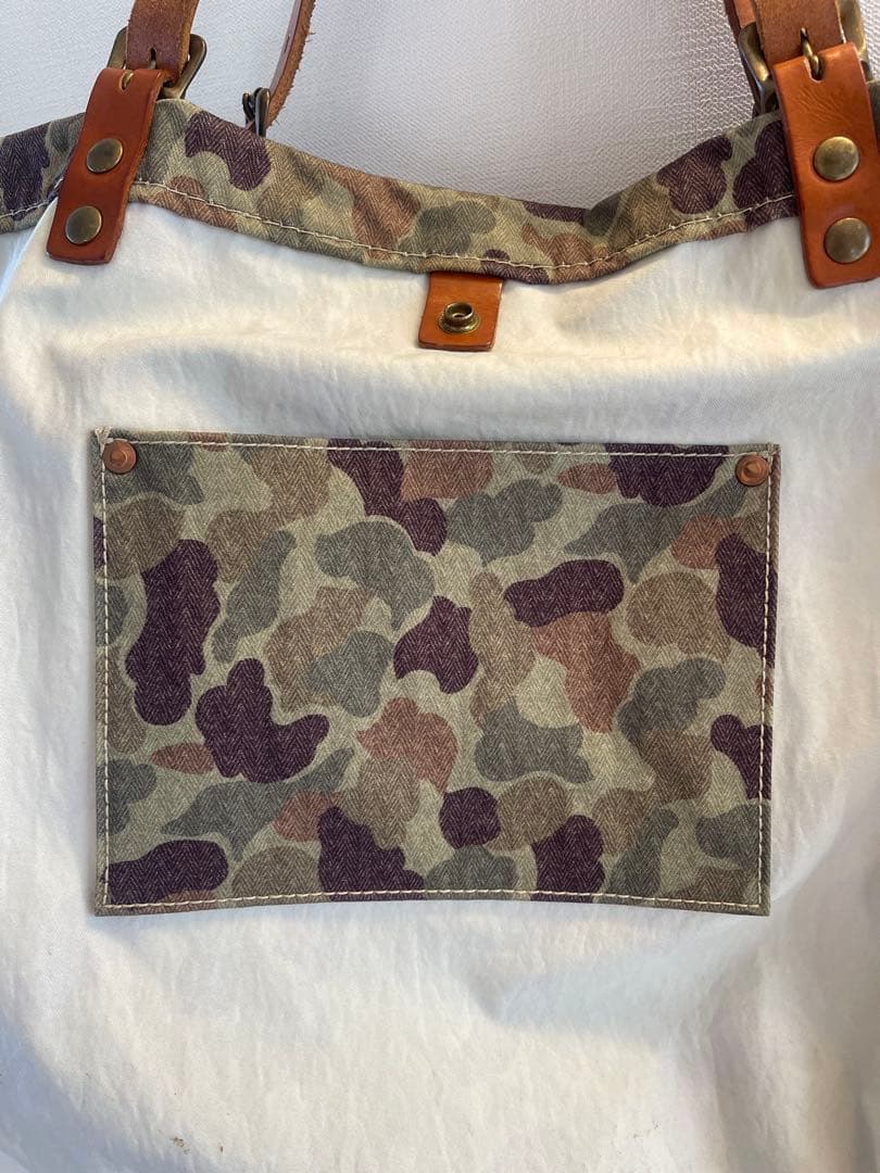 SLOW スロウ　コンブナイロントートバッグ　迷彩　コンディション良好