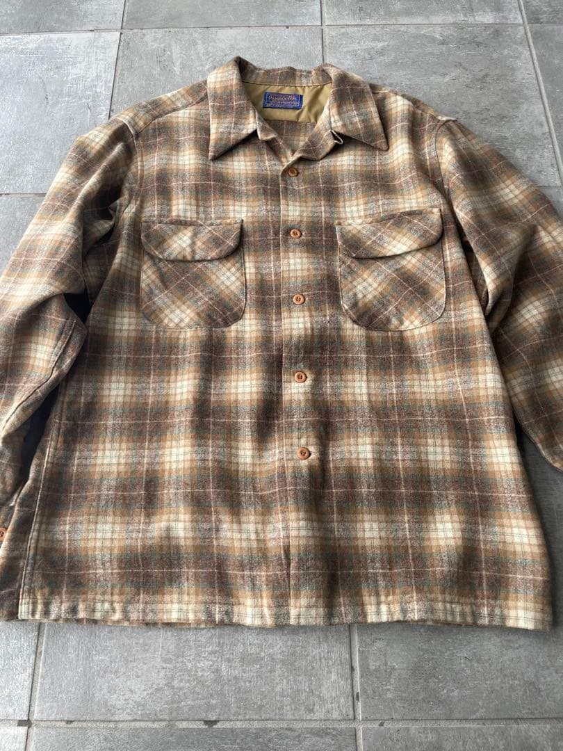 あ*あ様 70s PENDLETON wool board shirt