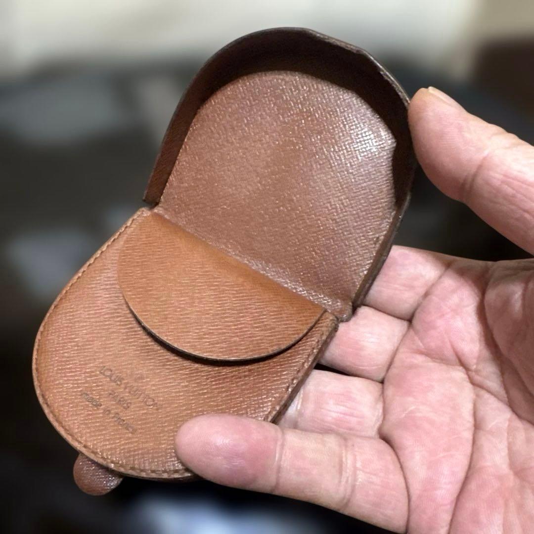 ⑤☆美品☆モノグラム ♪ケース 馬蹄型 財布 ポルトモネ キュヴェット