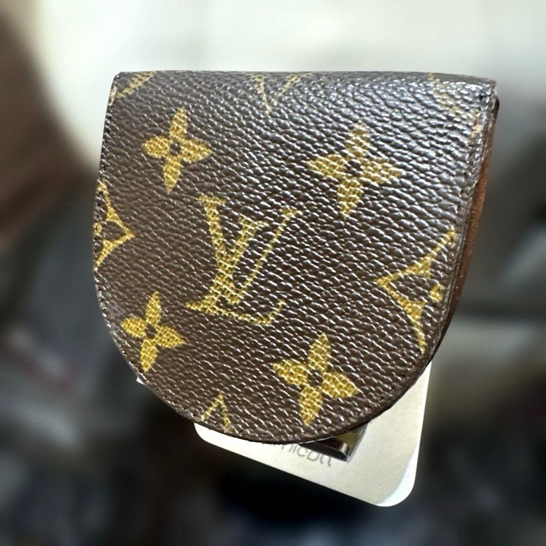 ⑤☆美品☆モノグラム ♪ケース 馬蹄型 財布 ポルトモネ キュヴェット