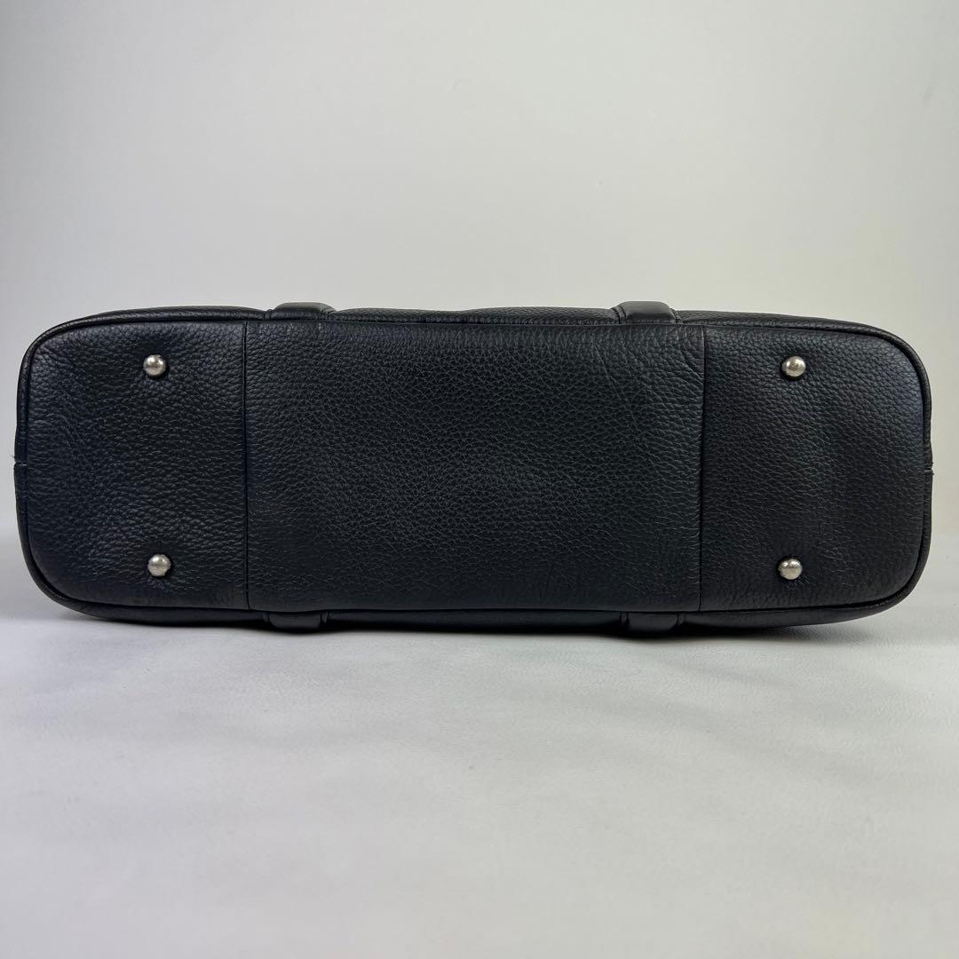 【TAKU様】バーニーズニューヨーク トートバッグ ビジネス ベンツ 本革 黒