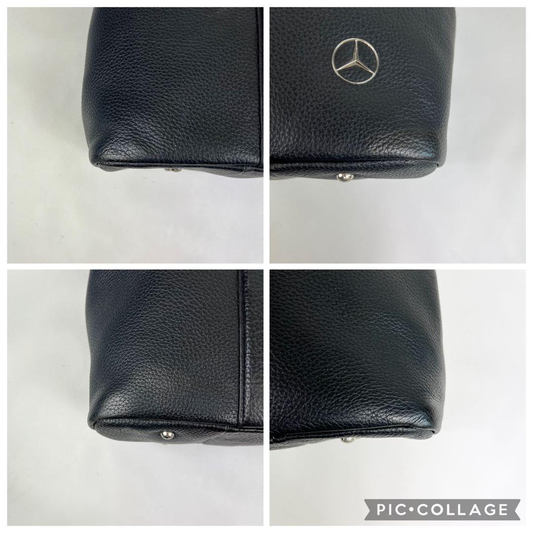 【TAKU様】バーニーズニューヨーク トートバッグ ビジネス ベンツ 本革 黒