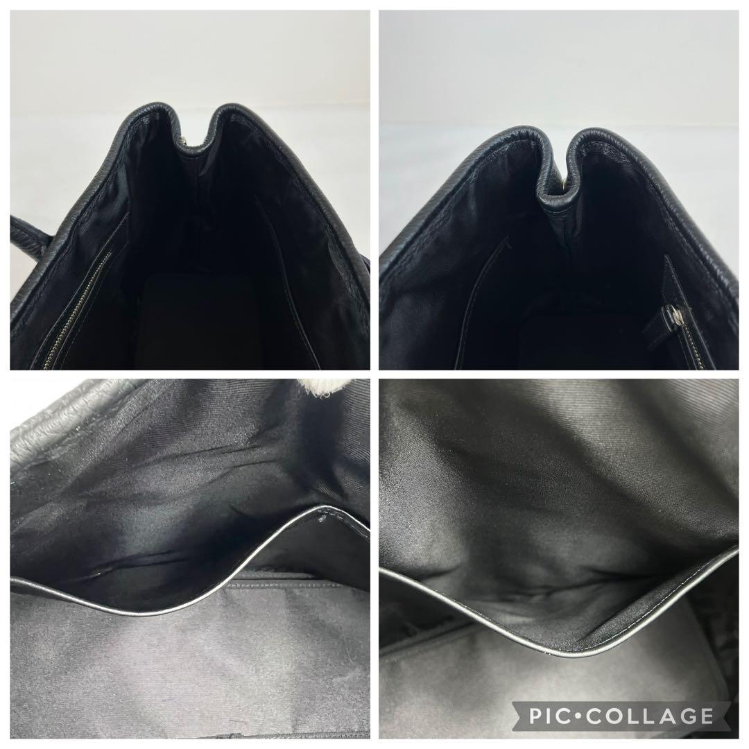 【TAKU様】バーニーズニューヨーク トートバッグ ビジネス ベンツ 本革 黒