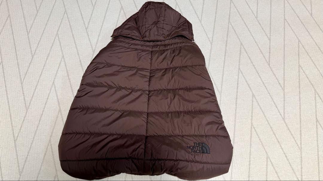 ノースフェイス　ベビーシェルブランケット　ブラウン