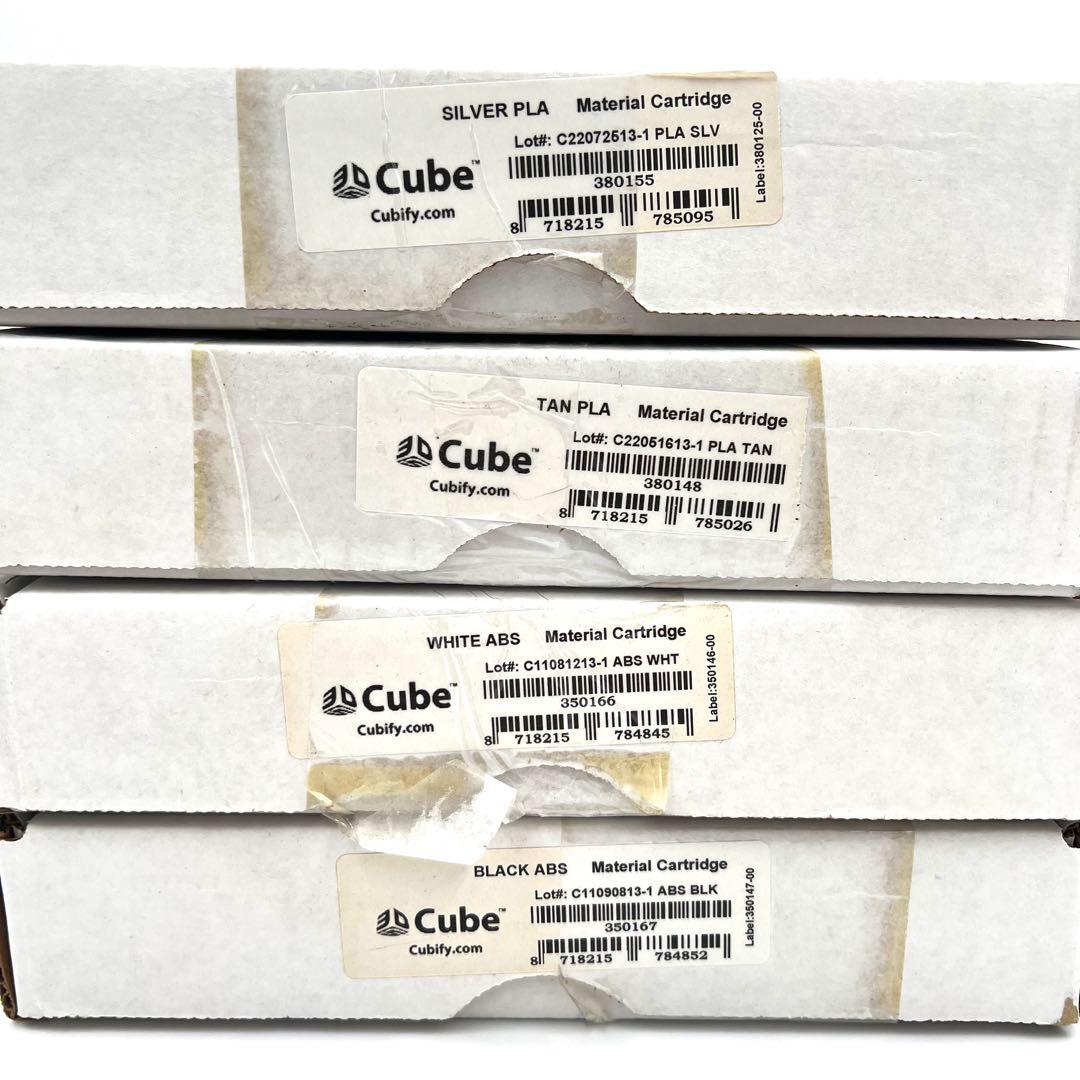 【新品】Cube 純正 3Dプリンター用 ABS樹脂カートリッジ 4色セット