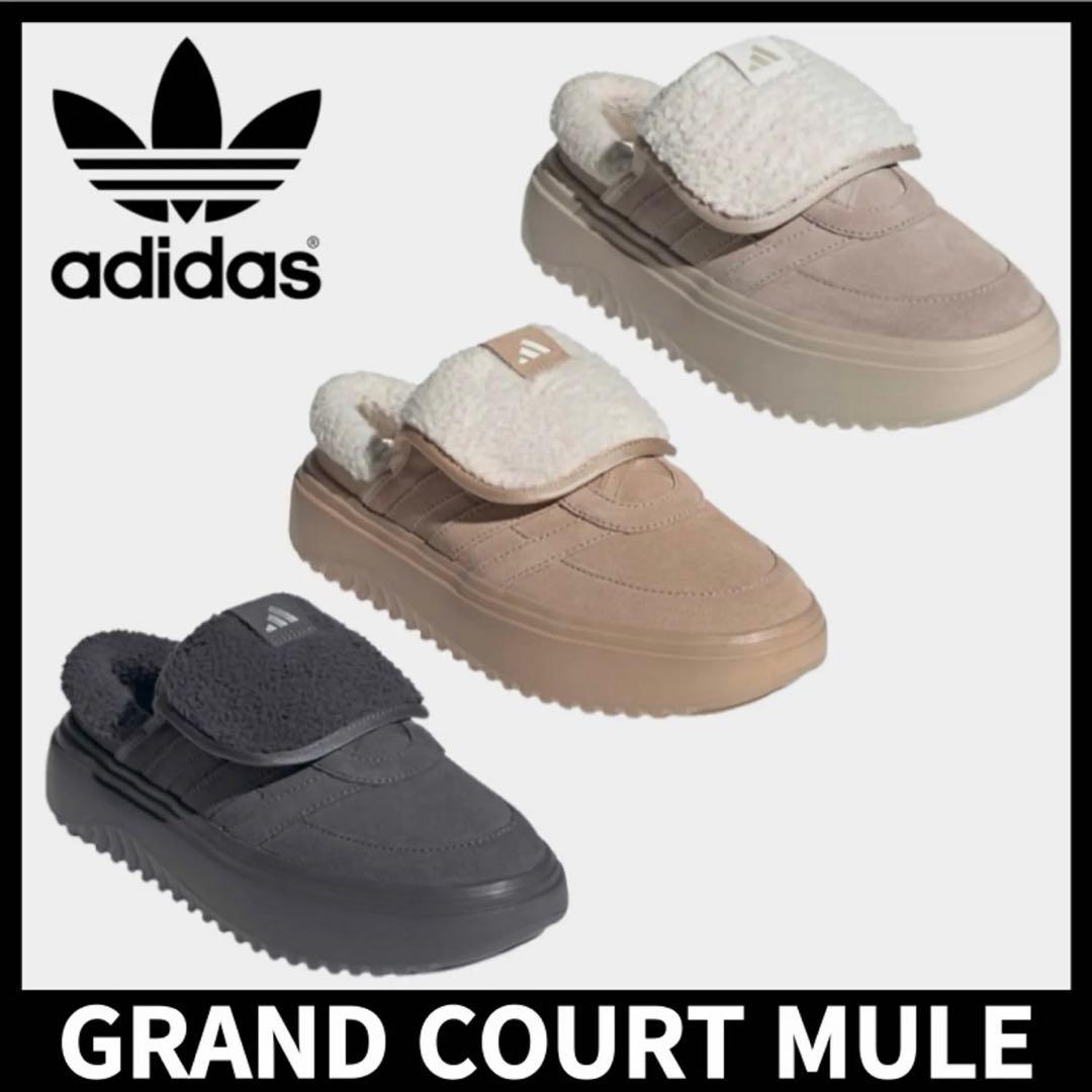 adidas Grand Court Mule 韓国で人気の靴