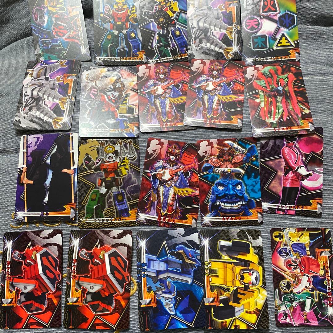 侍戦隊シンケンジャー　カード105枚セット