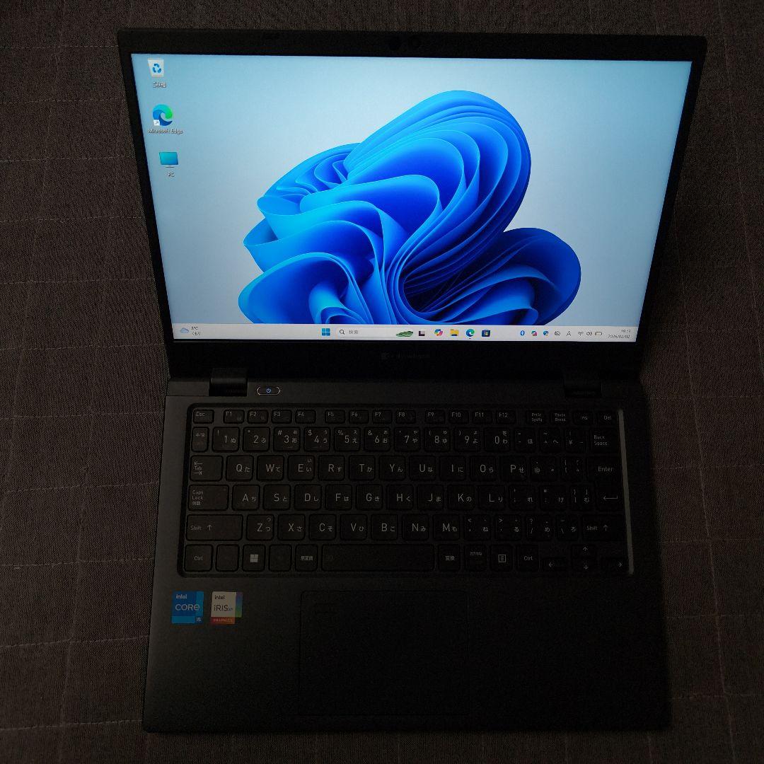 超美品 Dynabook 超軽量 驚速 12世代i5 16GB 新品512GB