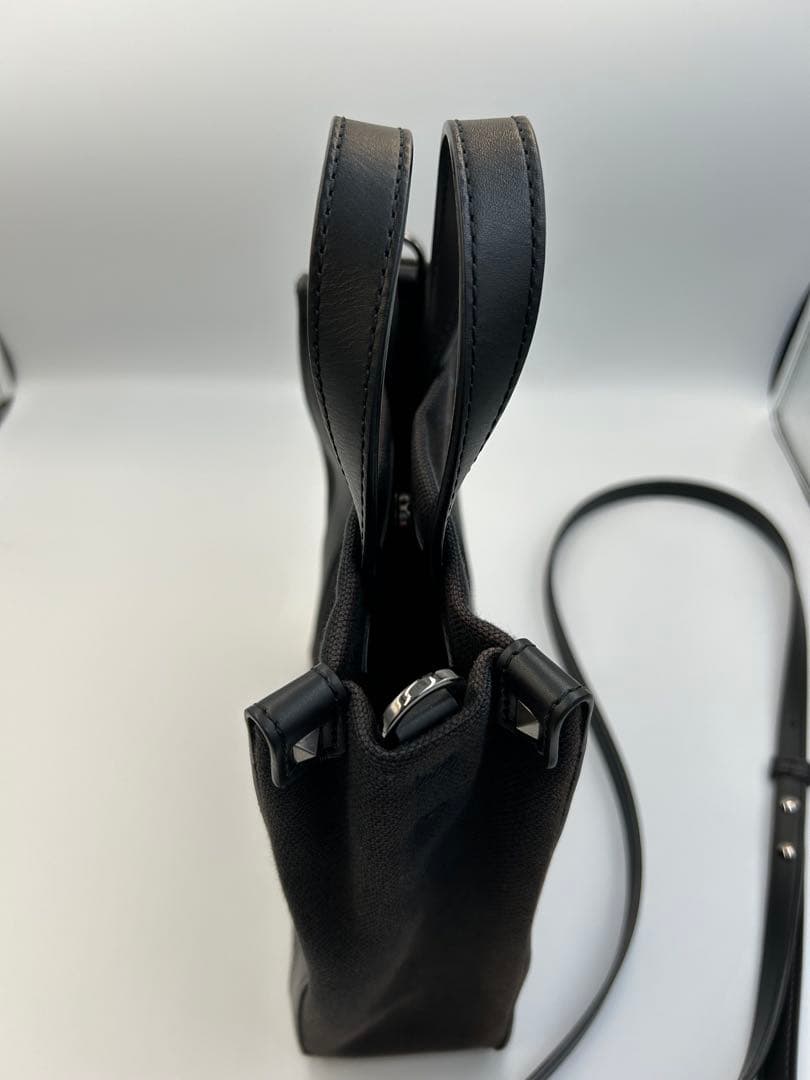 ヴァレンティノ VALENTINO キャンバスレザー　2WAYバッグ付属品完備