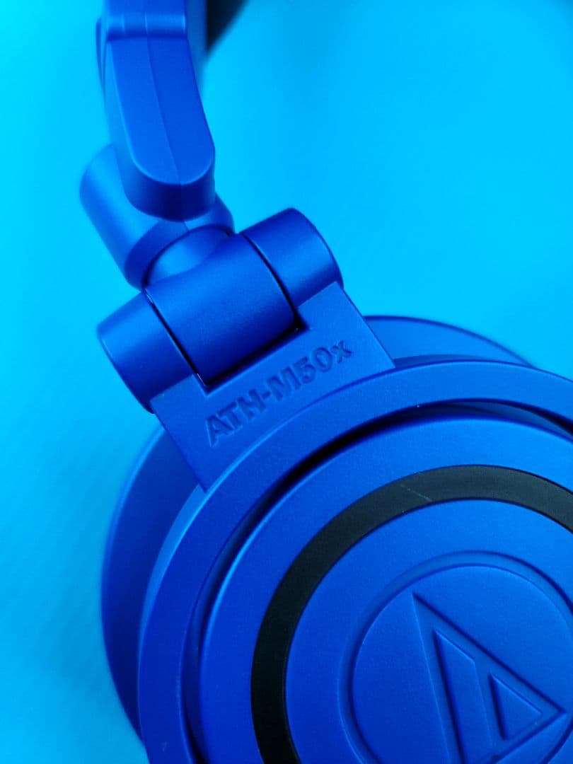 【限定カラー】audio-technica ATH-M50x メタリックブルー