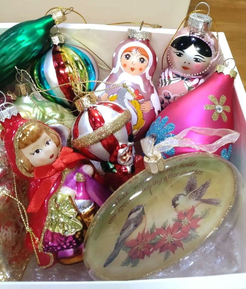 クリスマスオーナメント セット ガラスオーナメント