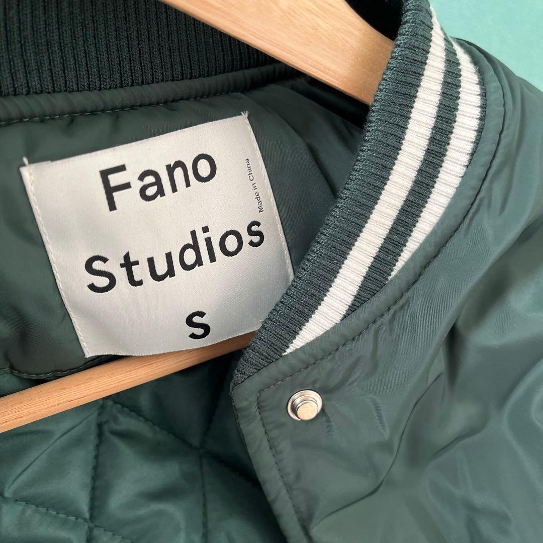 Fano Studios 中綿入りスカジャン　グリーン