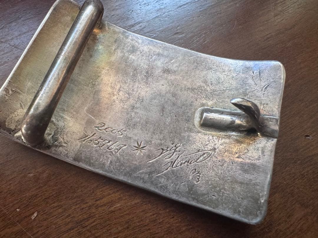 BIG HAND ビッグハンド K18 SUN アラベスクバックル