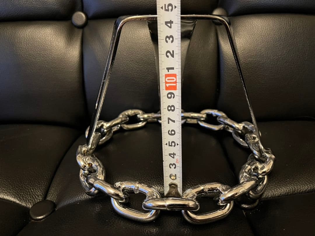 チェーンステアリング 8インチ アダプター付き ローライダー 当時物