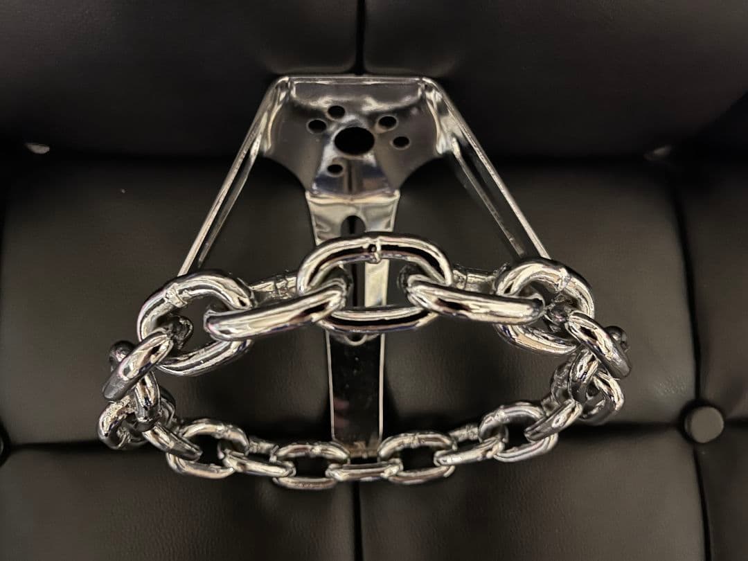 チェーンステアリング 8インチ アダプター付き ローライダー 当時物