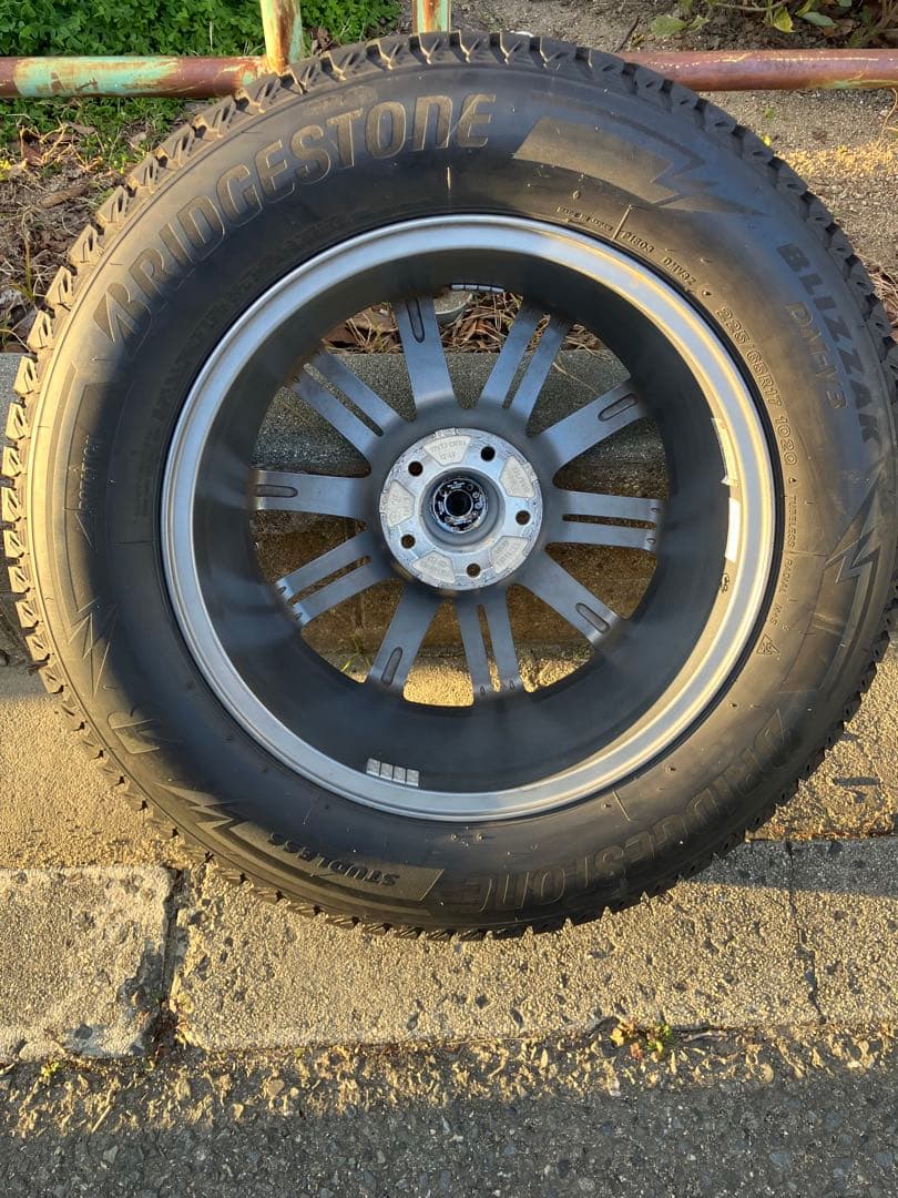 BALMINUM 17インチ ホイール スタッドレス 225/65R17 バリ溝