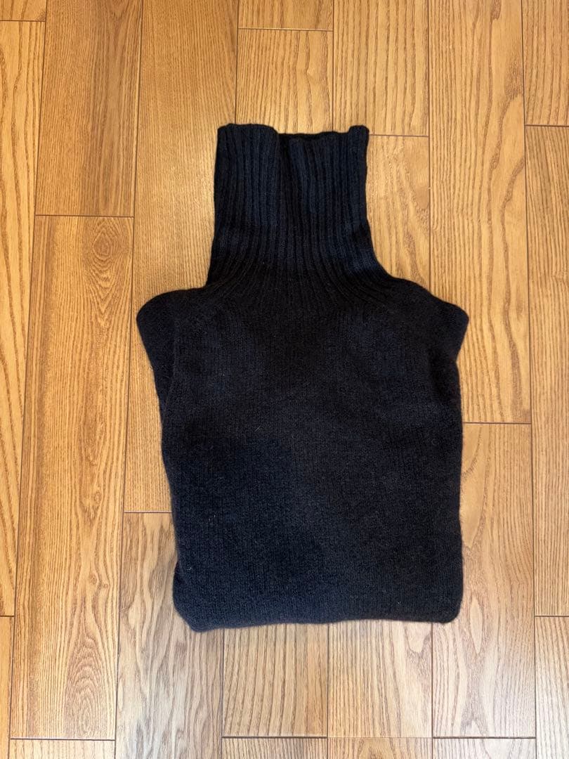 ハーレーオブスコットランド Harley セーター　タートルネック　ブラウン