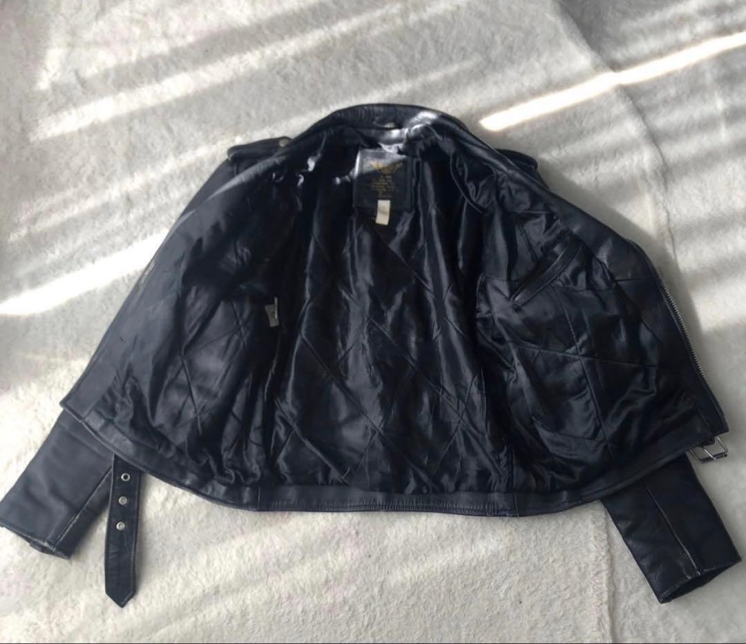 kakuishi ダブルライダースジャケット　vintage