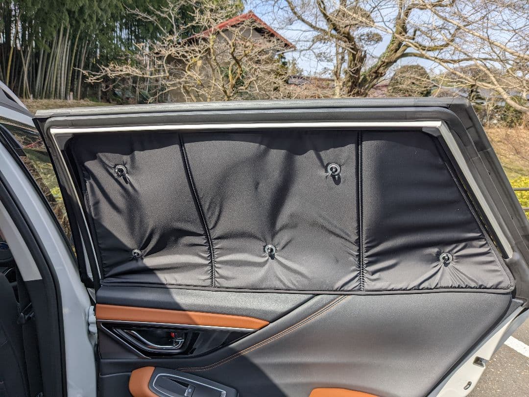 【 BTアウトバック】趣味職人 サンシェード （前後フルセット、収納袋付き）