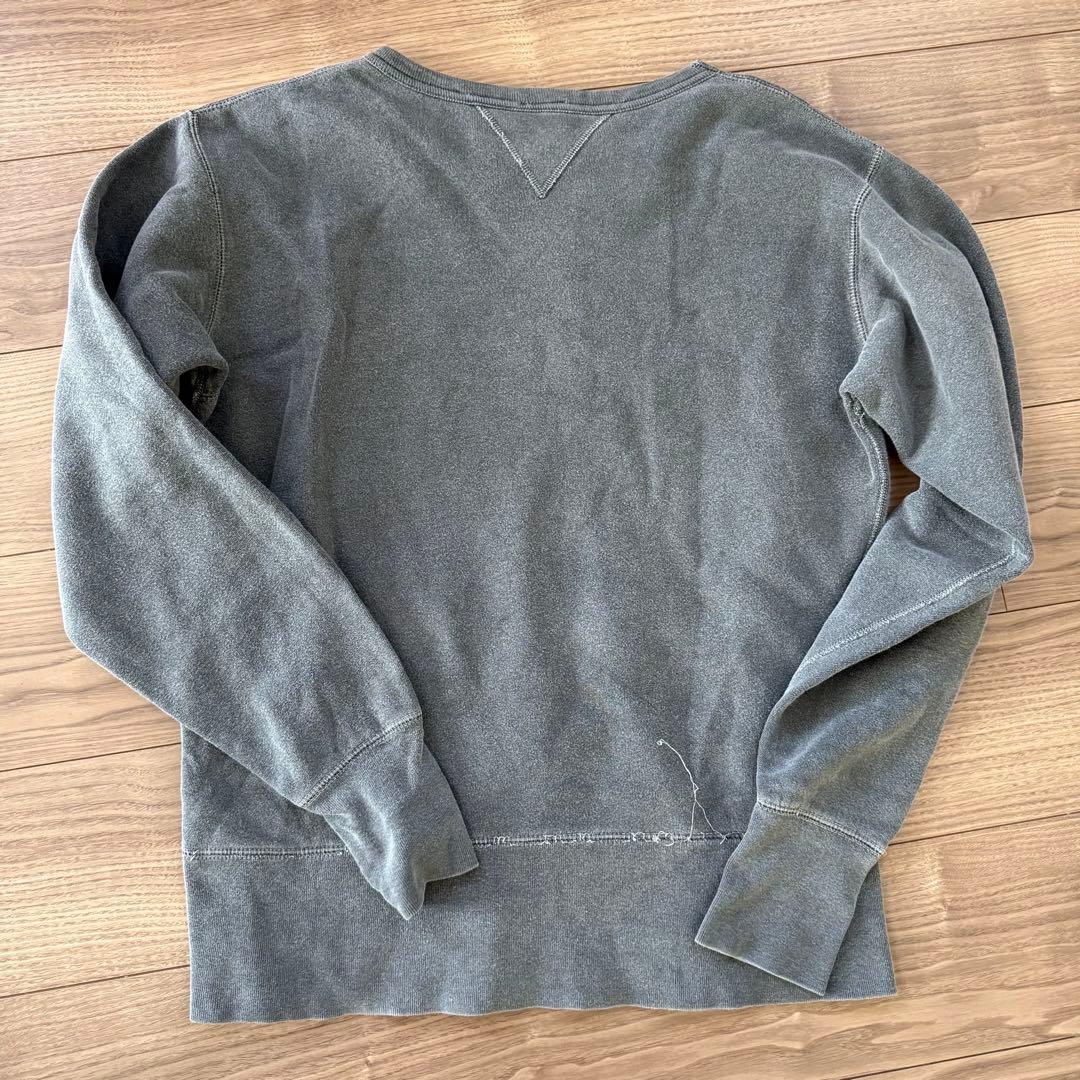 オ*ア様 希少 50s はめ込み両V ヴィンテージスウェット XL相当 スミクロ