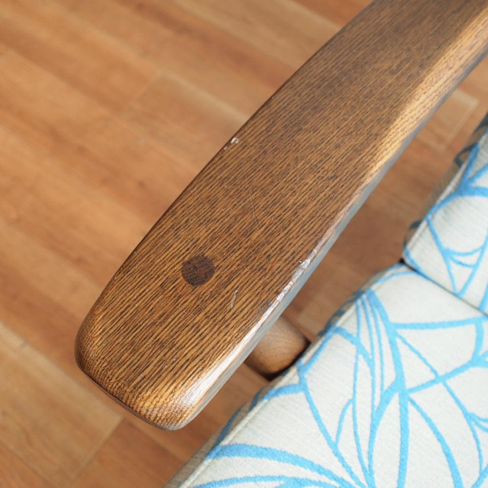 柏木工 「ウィルダネス」 イージーチェア　オーク材 飛騨の家具