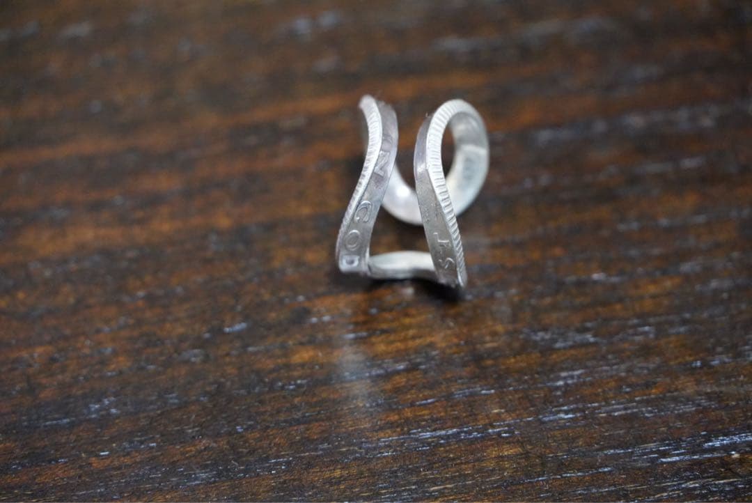 Folk/N(フォークバイエヌ)シルバー900リング MF-015