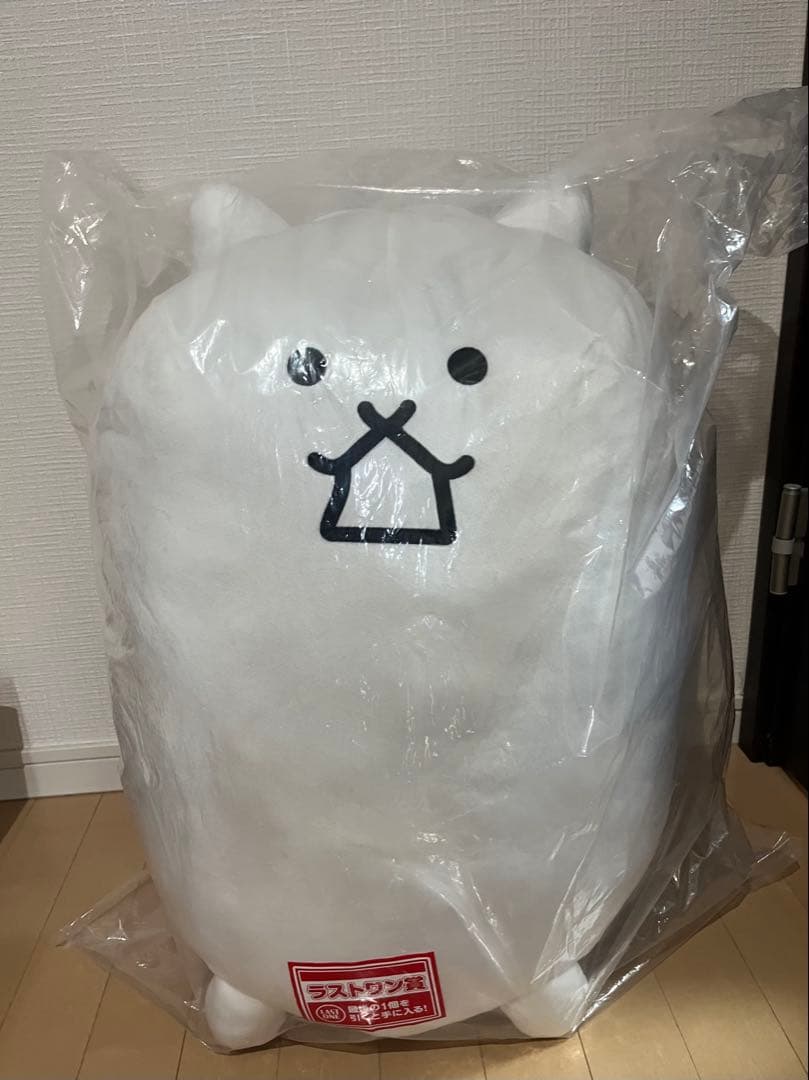 おまけ付き にゃんこ大戦争　一番くじ ラストワン賞　タンクネコ超ビッグぬいぐるみ