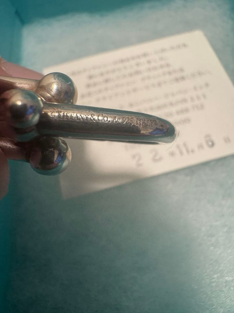 Tiffany & Co. ハードウェア ブレスレット ラージリンク16コマ