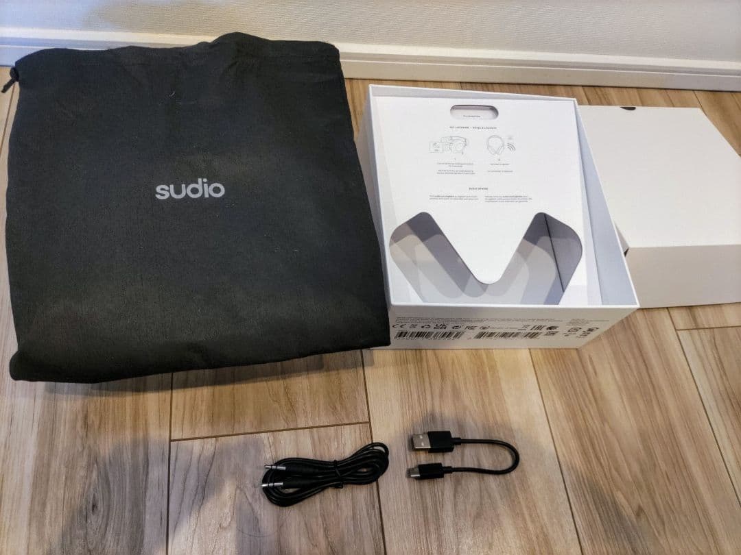 sudio K2 Pro ワイヤレスヘッドホン ブラック