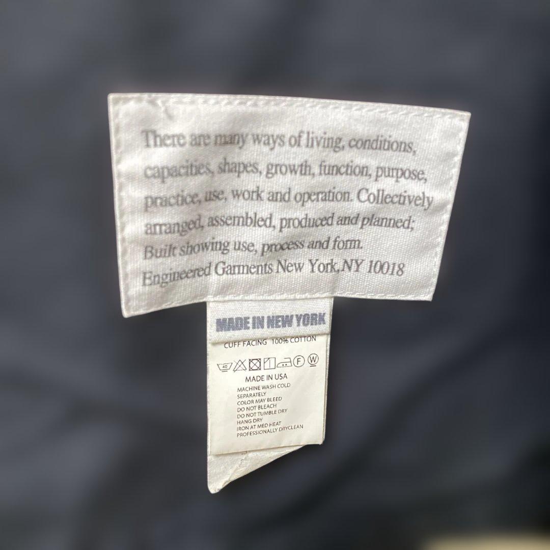 ガーメンツ NA2 JACKET – COTTON DOUBLE CLOTH