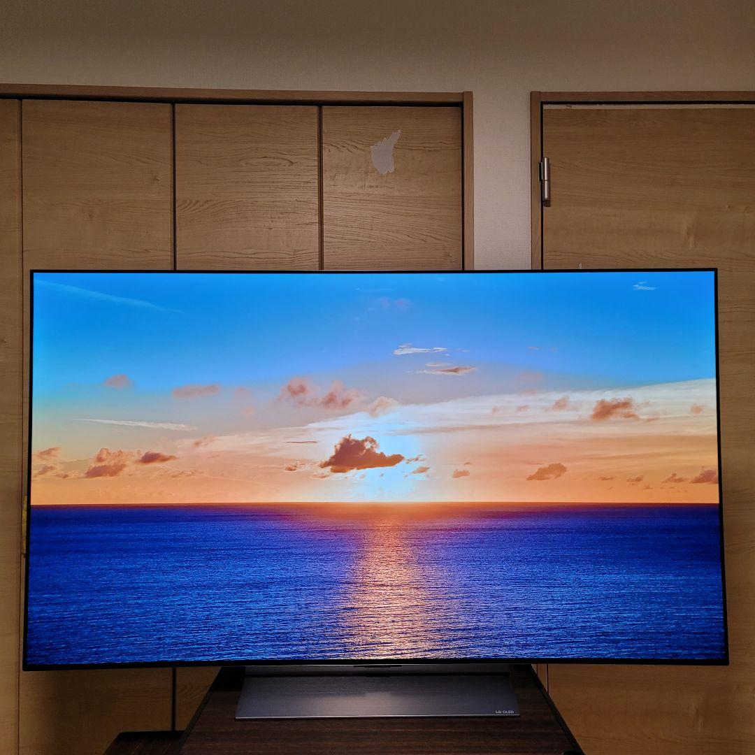 [使用9か月] LG OLED evo 55インチ 有機EL　テレビ