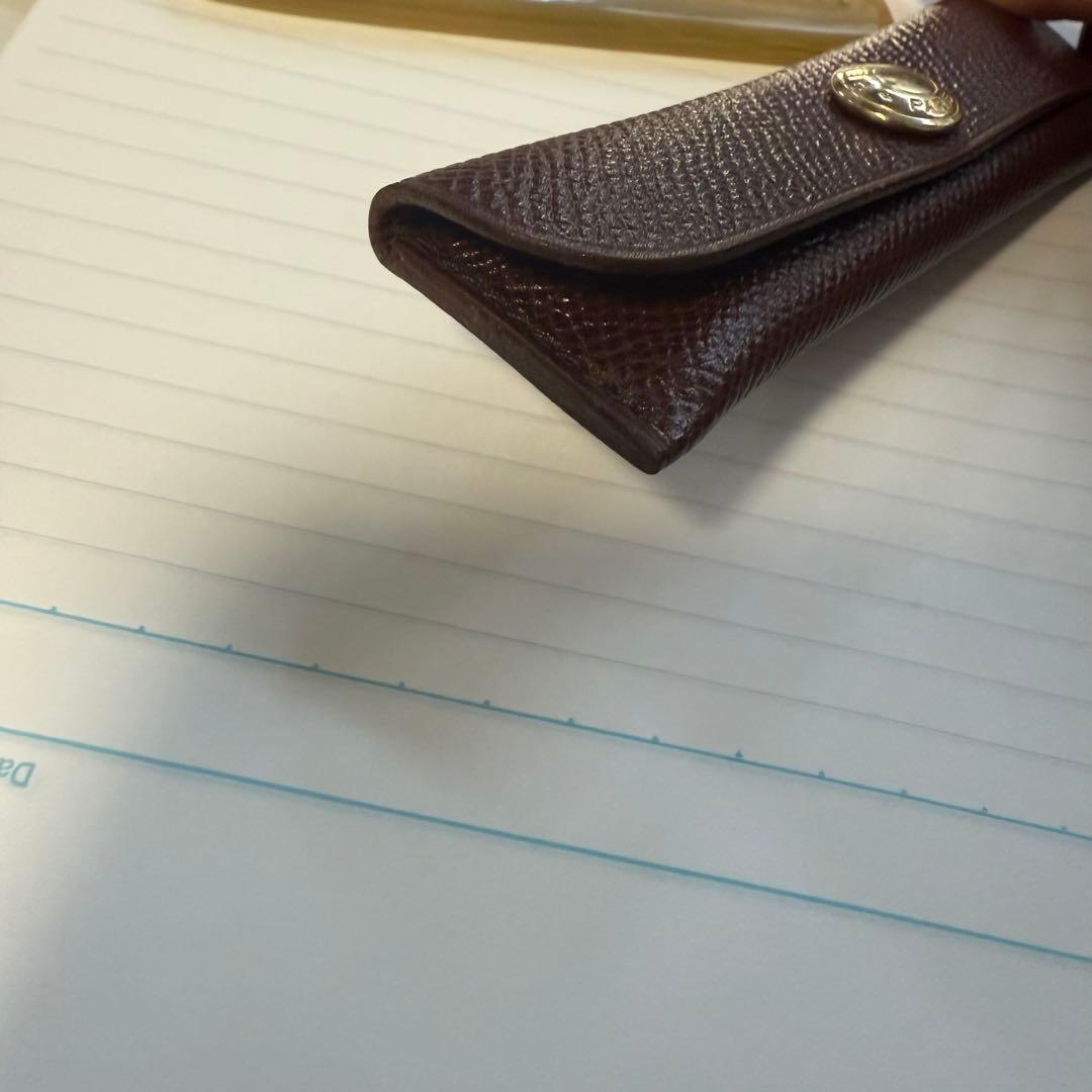 エルメス HERMS バッファローホーン　櫛　コーム　くし　レザーケース付き