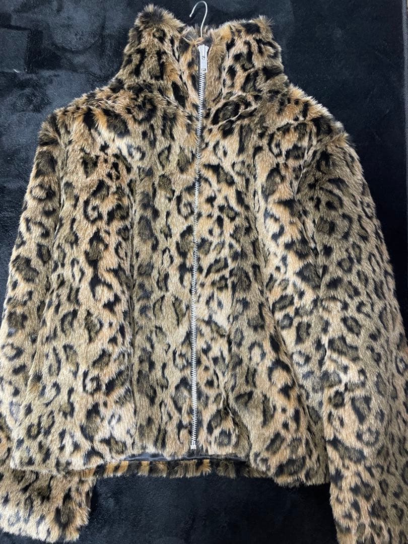 ジャケット・アウター no mass prod LEOPARD FUR JACKET