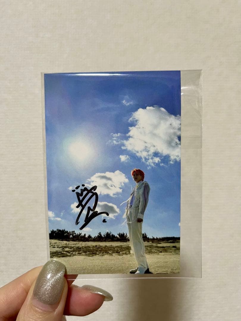 JO1 川尻蓮　ソロコン　直筆サイン