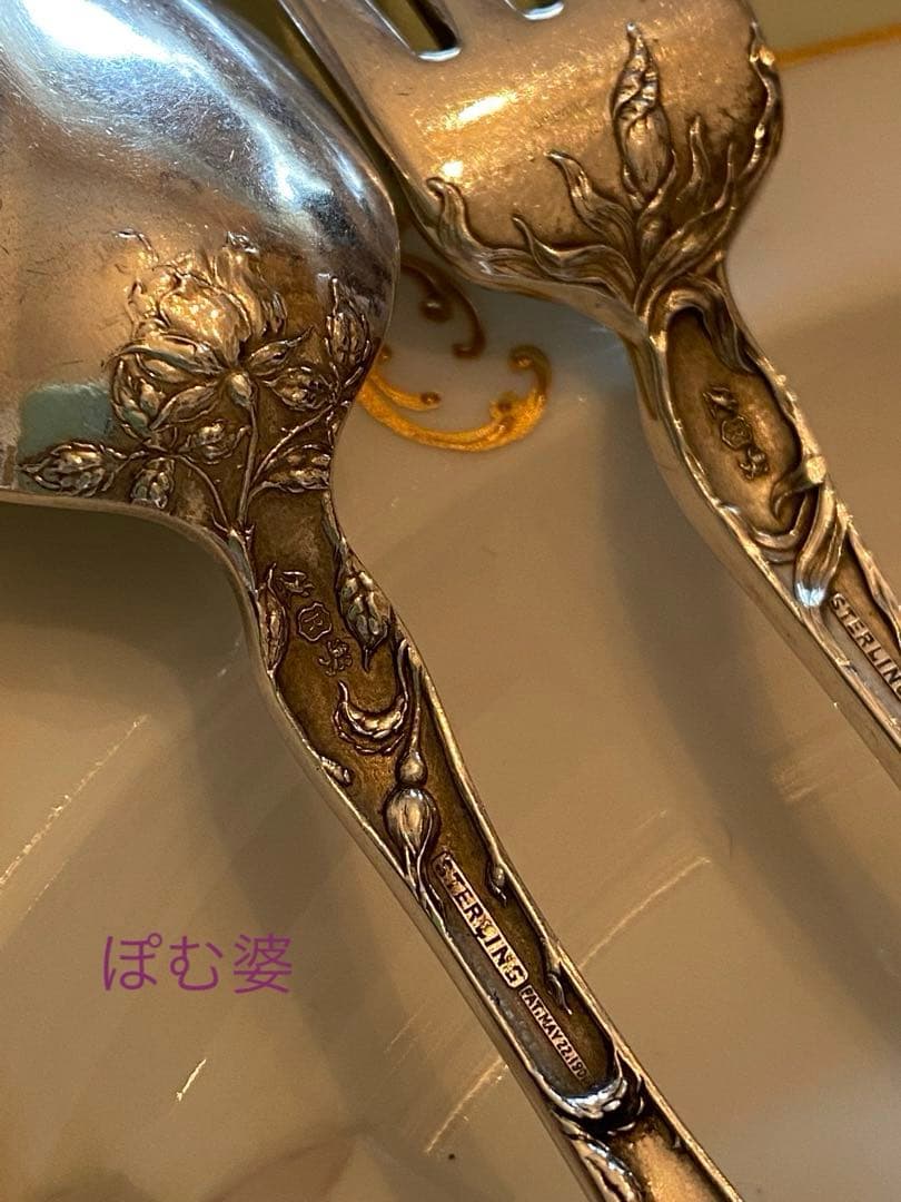 【純銀】①R.Barton／３本×２組②③Whiting／ M.ジュメル２種４本