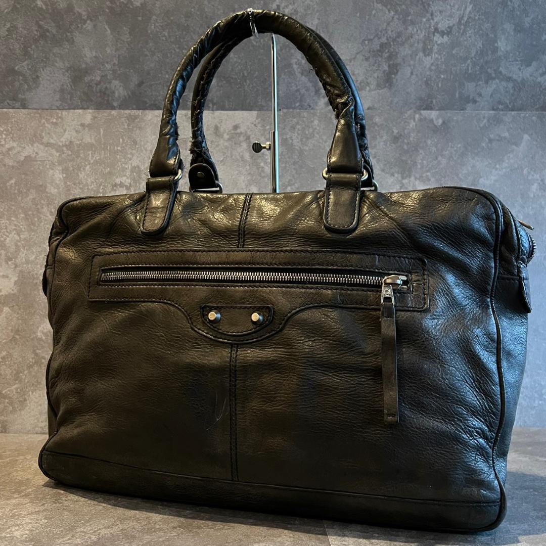 ⭐️BALENCIAGA⭐️バレンシアガ クラシック ミニフォルダー 黒 A4