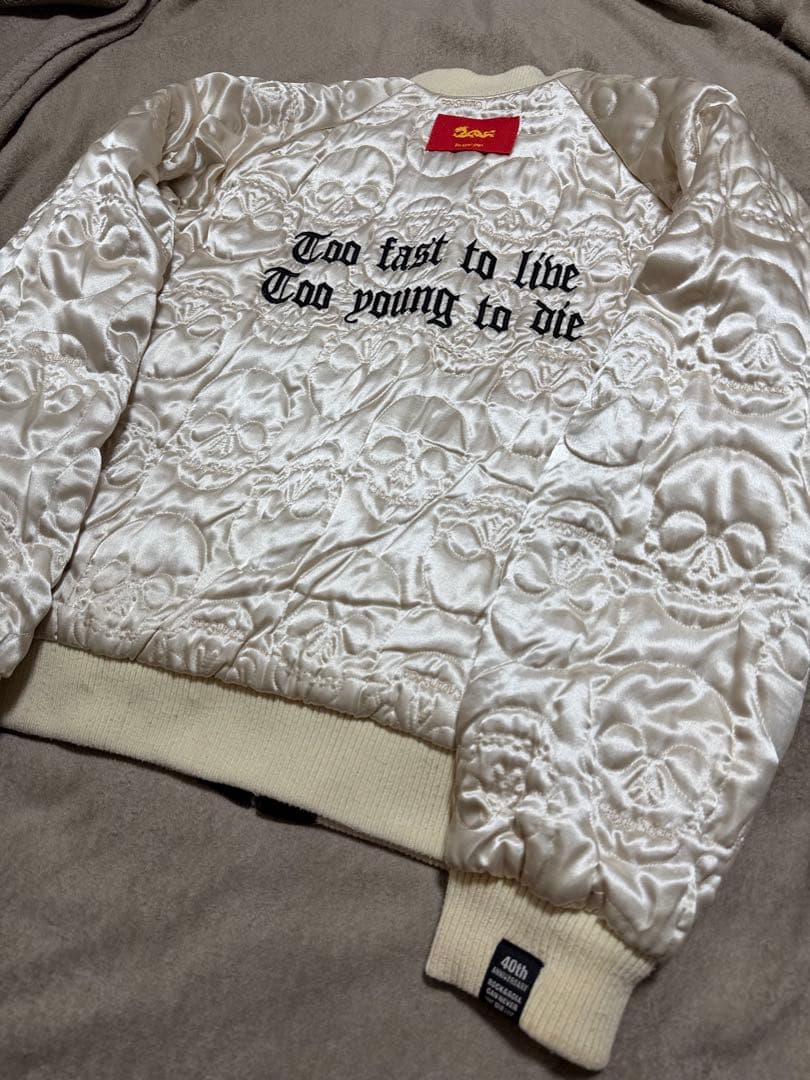 ２面用 CREAM SODA 龍 日本限定版 スカジャン vintage サテン