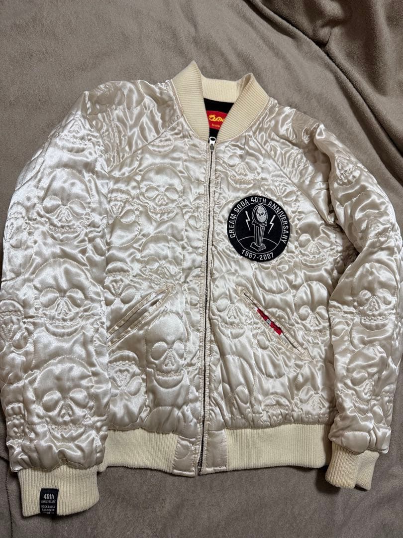 ２面用 CREAM SODA 龍 日本限定版 スカジャン vintage サテン