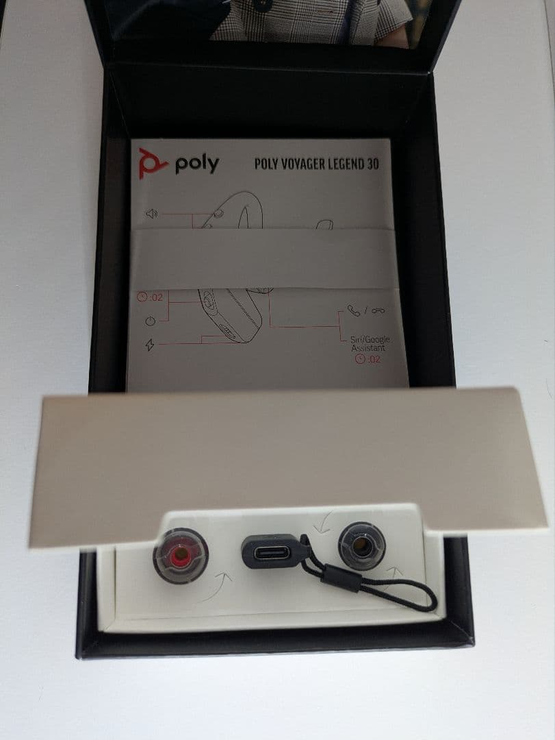 ［2回使用］Poly Voyager Legend 30RTL ヘッドセット