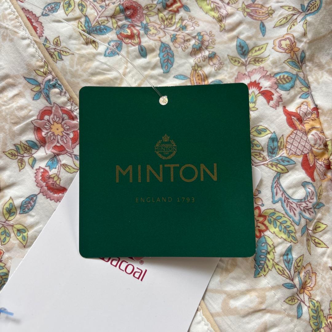 新品　ワコール　MlNTON ミントン　リップル素材綿　綿100%高級パジャマ