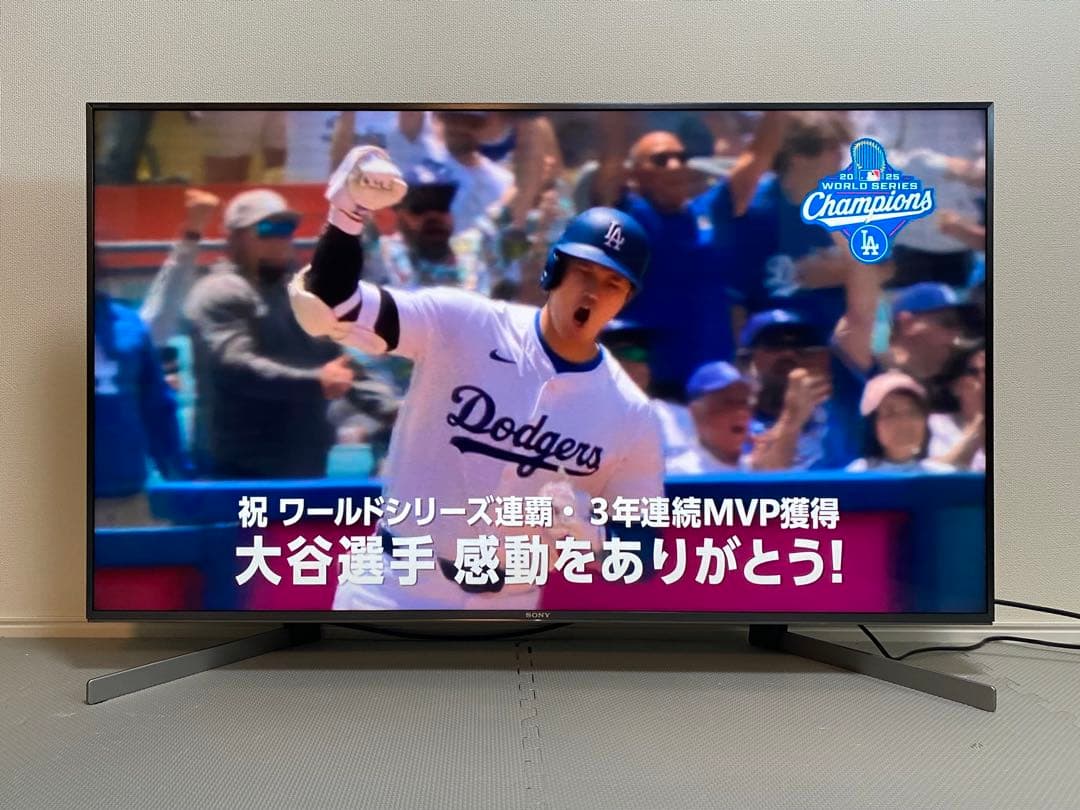 1都4県送料無料 SONY BRAVIA KJ-49X9500G 4K テレビ